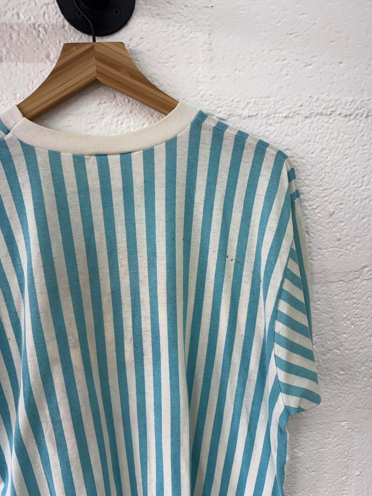 Vintage Striped Mickey Tee XL