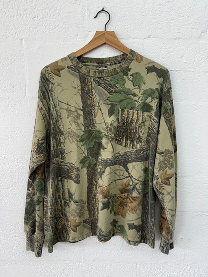 Jerzees Camo LS M