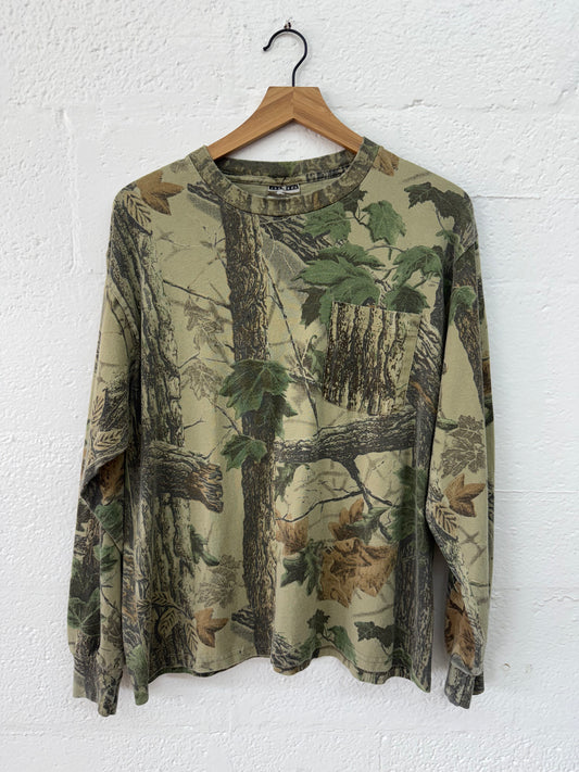 Jerzees Camo LS M