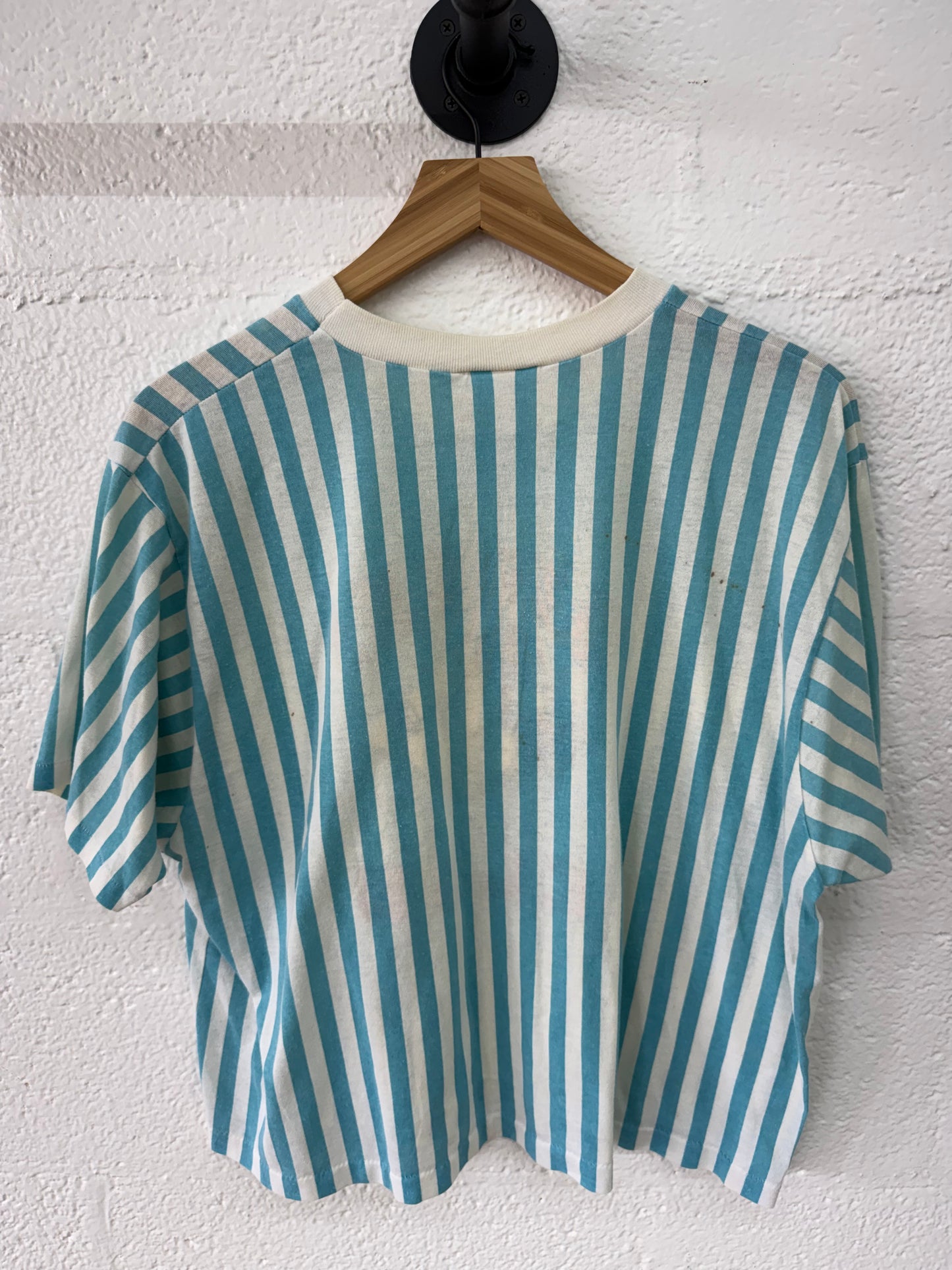 Vintage Striped Mickey Tee XL