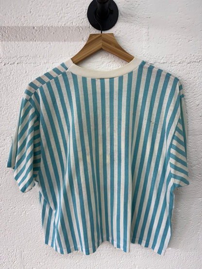 Vintage Striped Mickey Tee XL