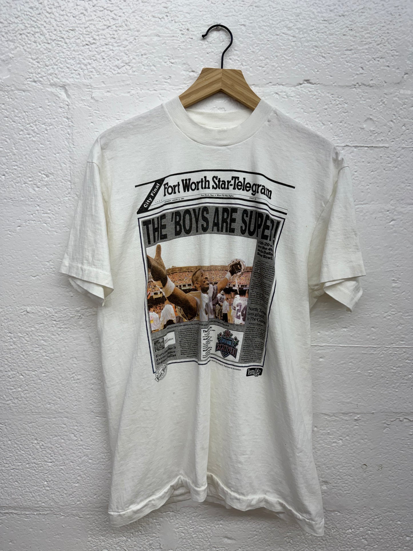 1993 Dallas Cowboys Super Bowl Tee